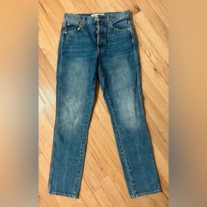 AMO Straight Leg Blue Jeans